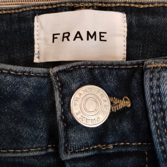 Frame Le One Flare Hanbury Jeans Size 1 - Picture 6 of 12